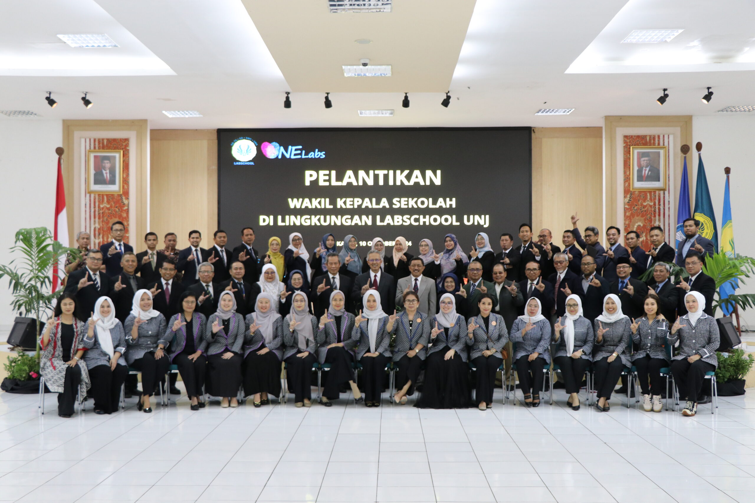 Read more about the article Pelantikan dan Serah Terima Jabatan Wakil Kepala Sekolah di Lingkungan Labschool UNJ