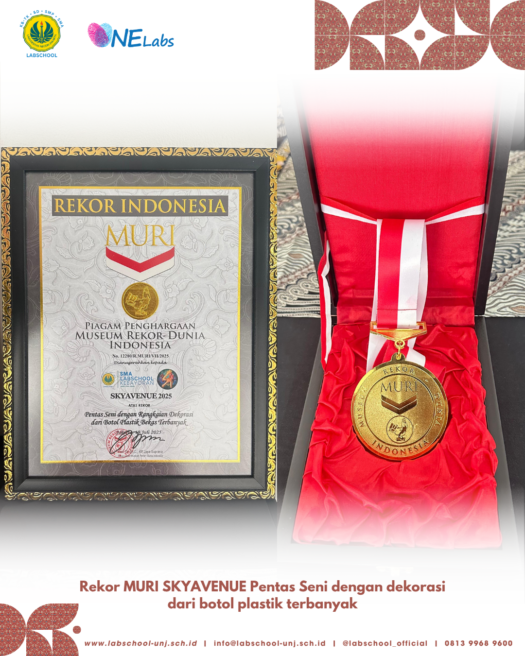 Read more about the article Rekor MURI Pensi SKYAVENUE SMA Labschool Kebayoran